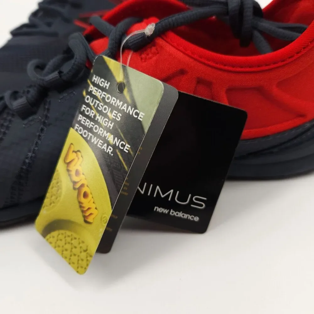 New Balance Men's Minimus Shoes Black  Men Size 8.5 Red MX20BR Barefoot Training
